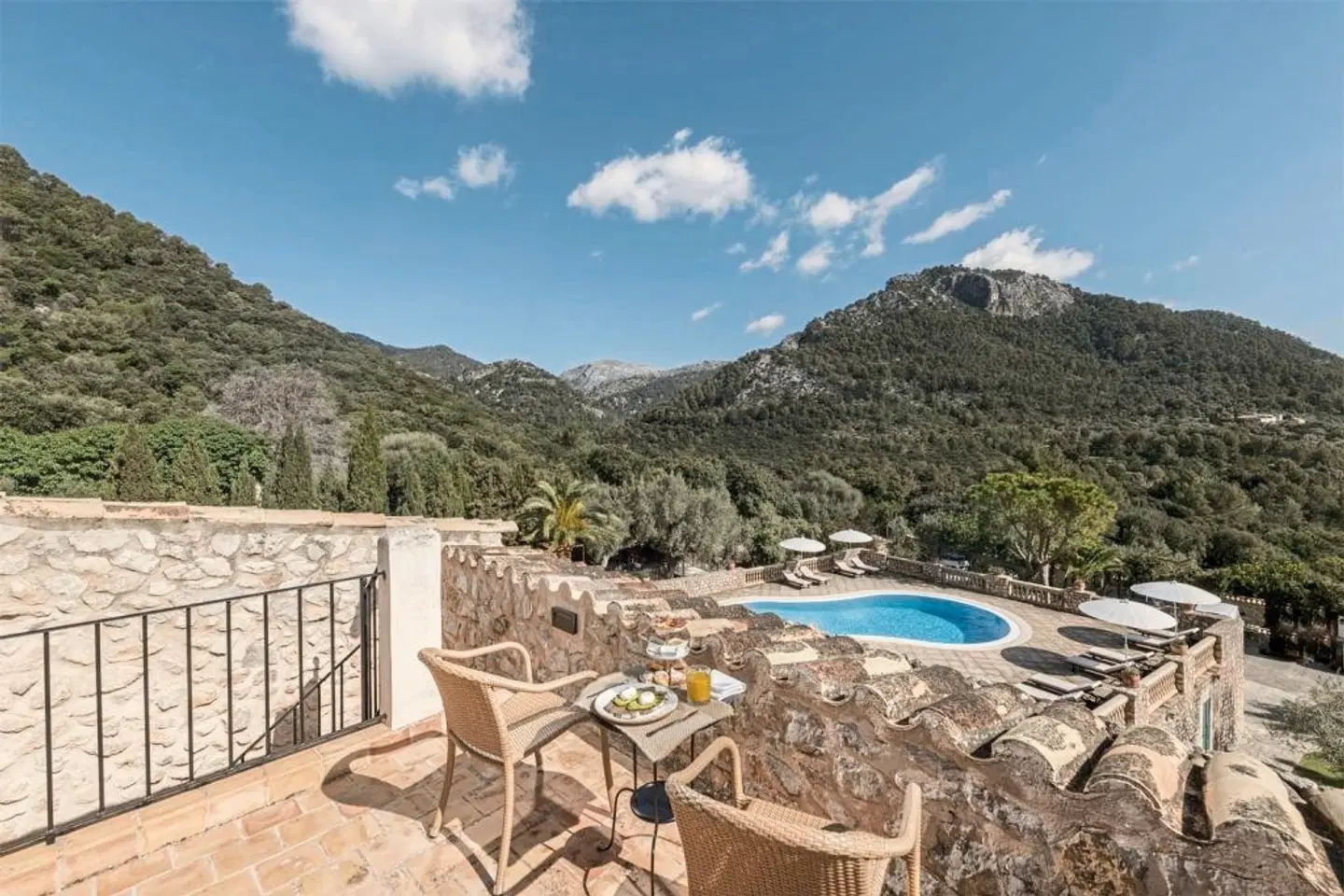 Finca Ca'n Beneit Terrasse