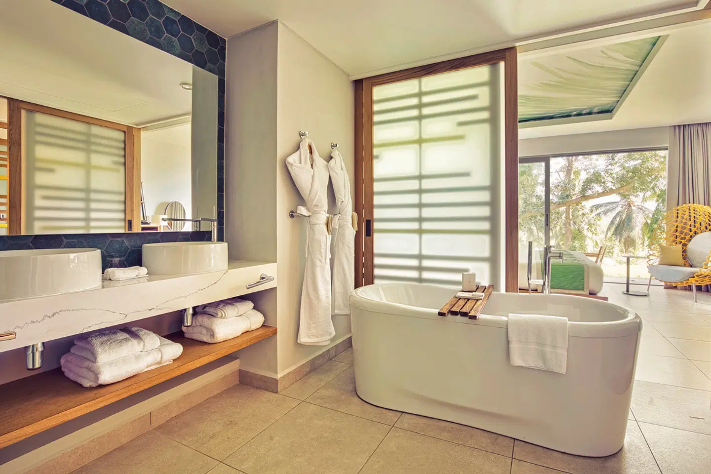 Club Med Seychelles Badezimmer
