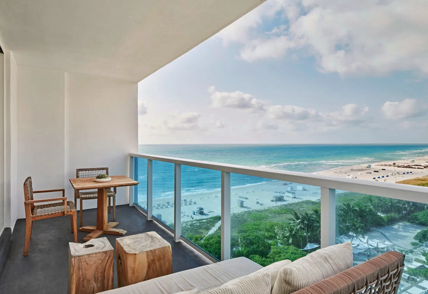1 Hotel South Beach Terrasse