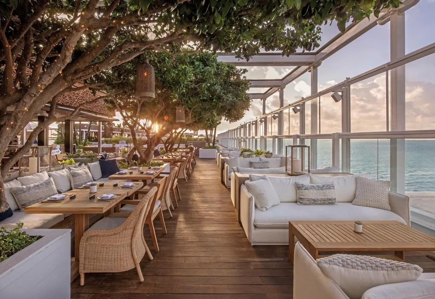 1 Hotel South Beach Terrasse