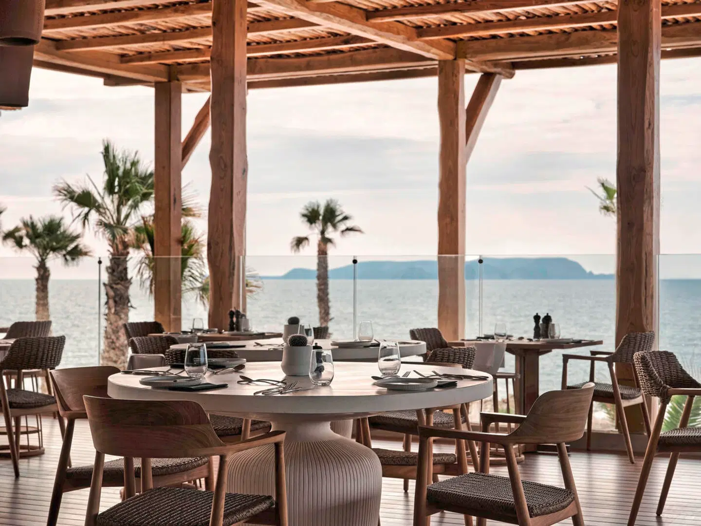 Stella Blue Seaside Resort Terrasse