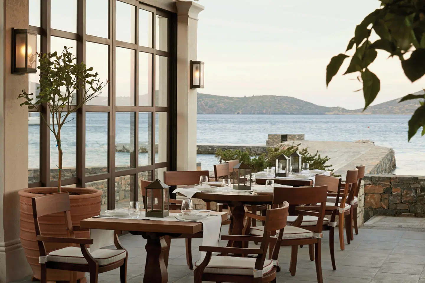 Porto Elounda Golf & Spa Resort Terrasse