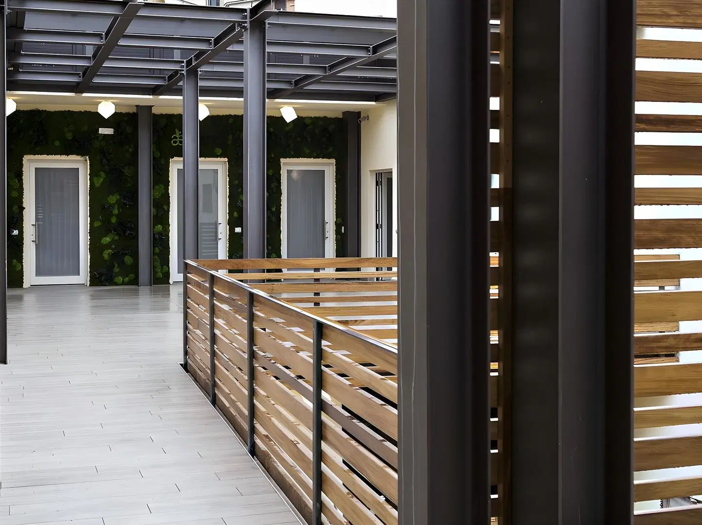 Aeterno Eco Guest House Terrasse