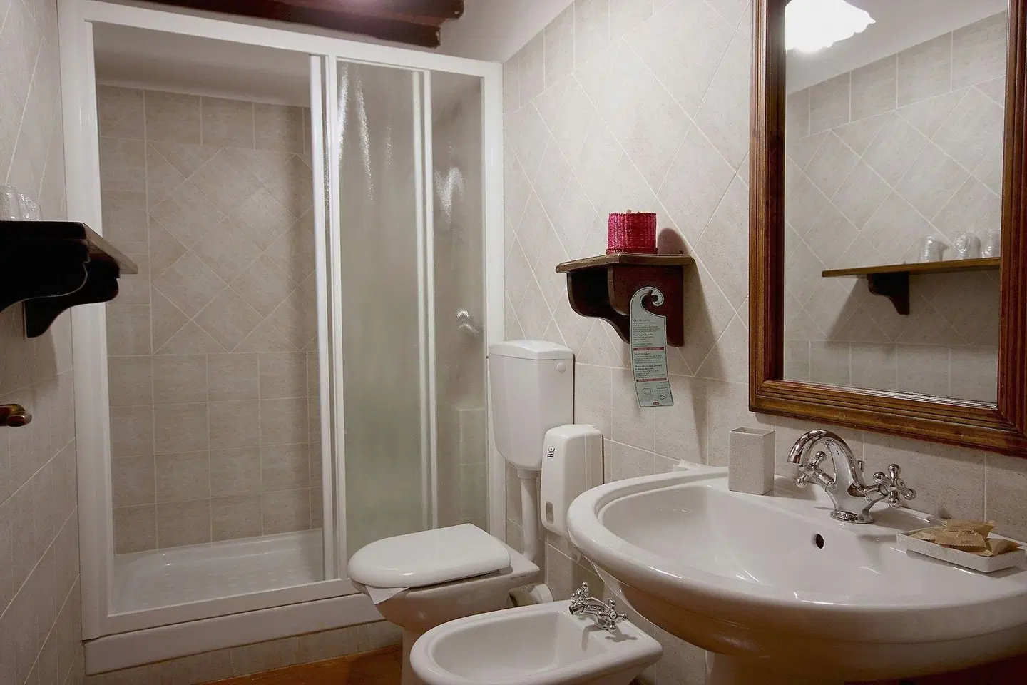 Tenuta Il Burchio Badezimmer