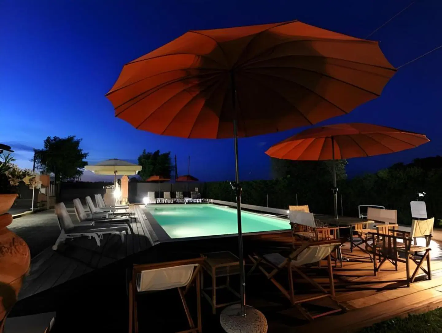 Country Resort Le Due Ruote Terrasse