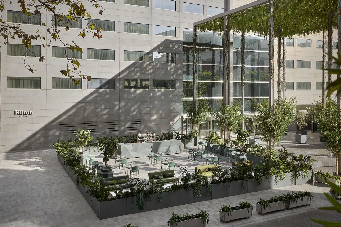 Hilton Barcelona EXTERIOR
