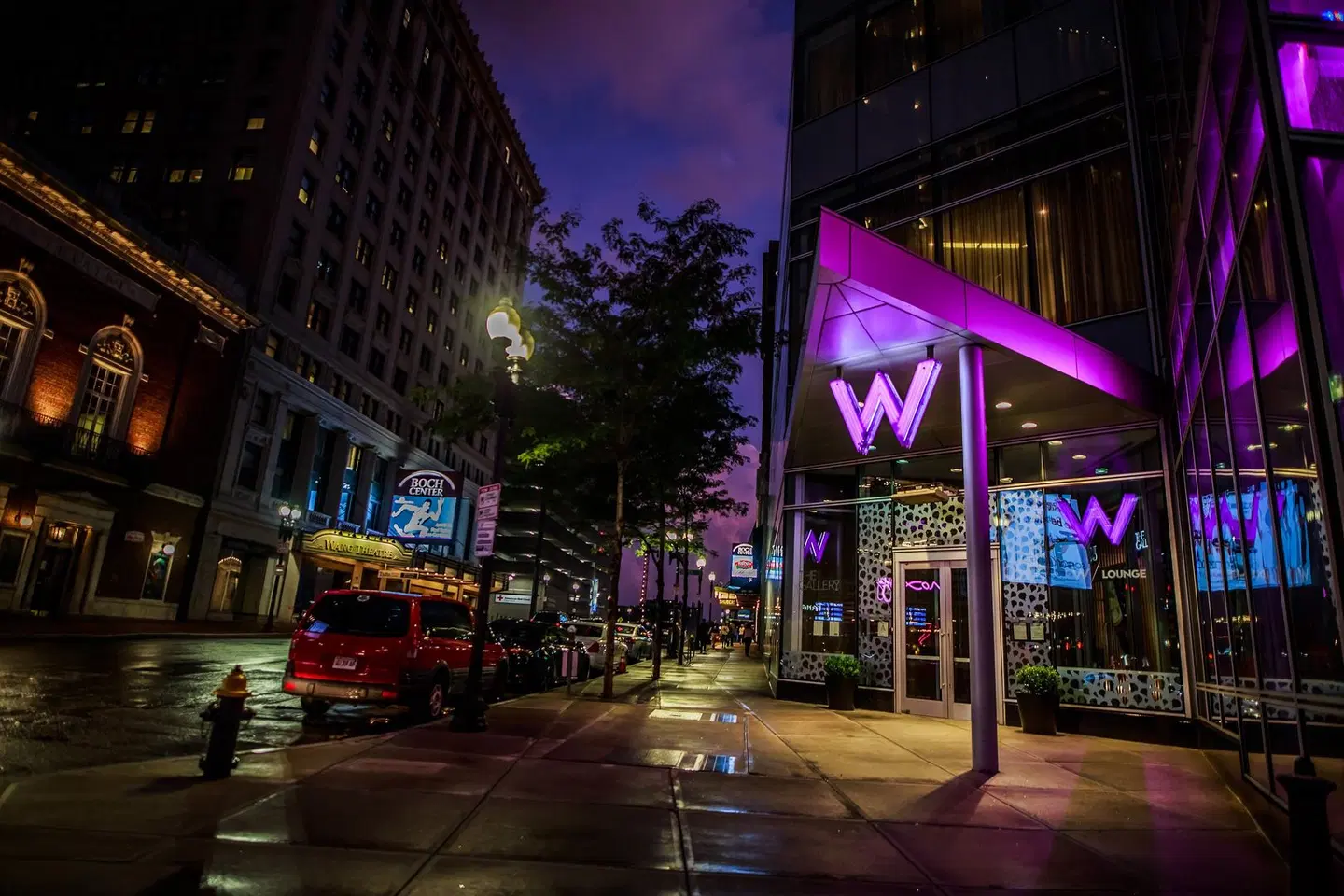 W Boston Terrasse