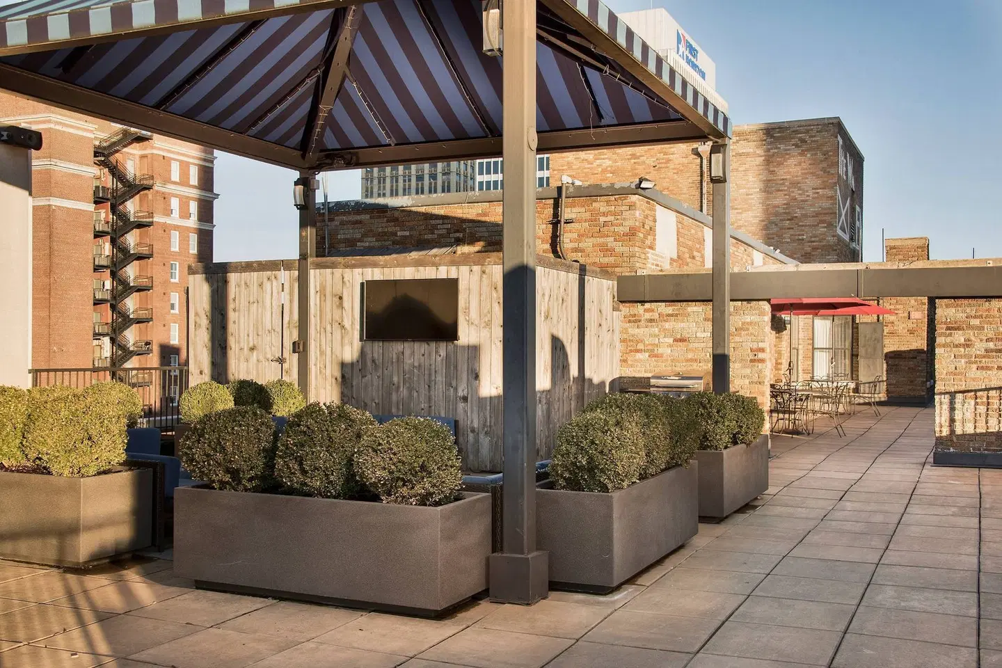 Residence Inn by Marriott Memphis Downtown Terrasse