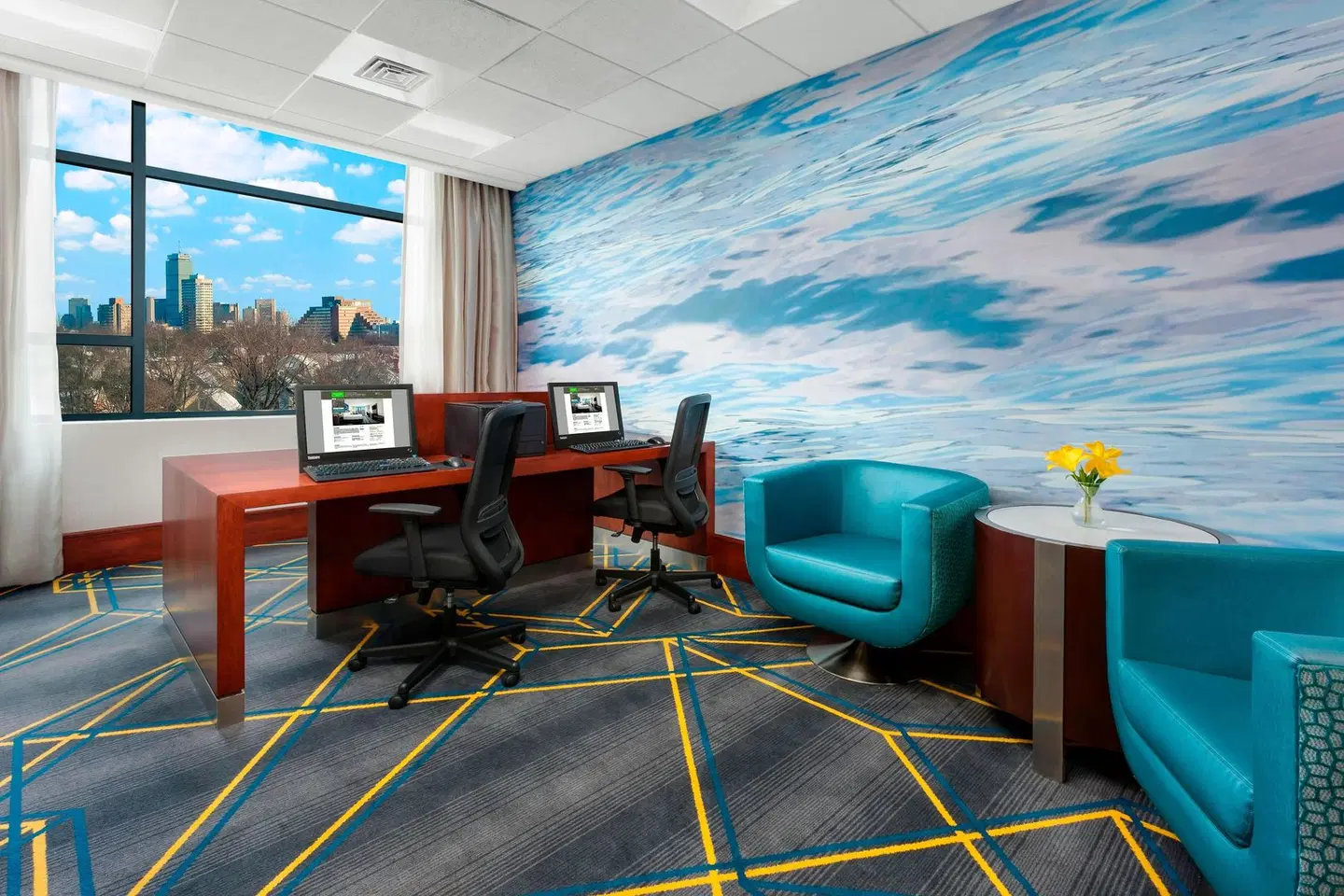 Courtyard by Marriott Boston Cambridge LOUNGE_LOBBY