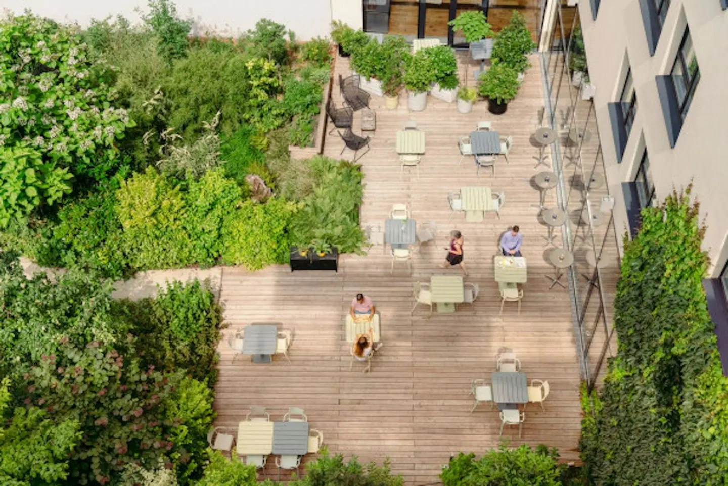 Hotel Schani Wien Hauptbahnhof Garten
