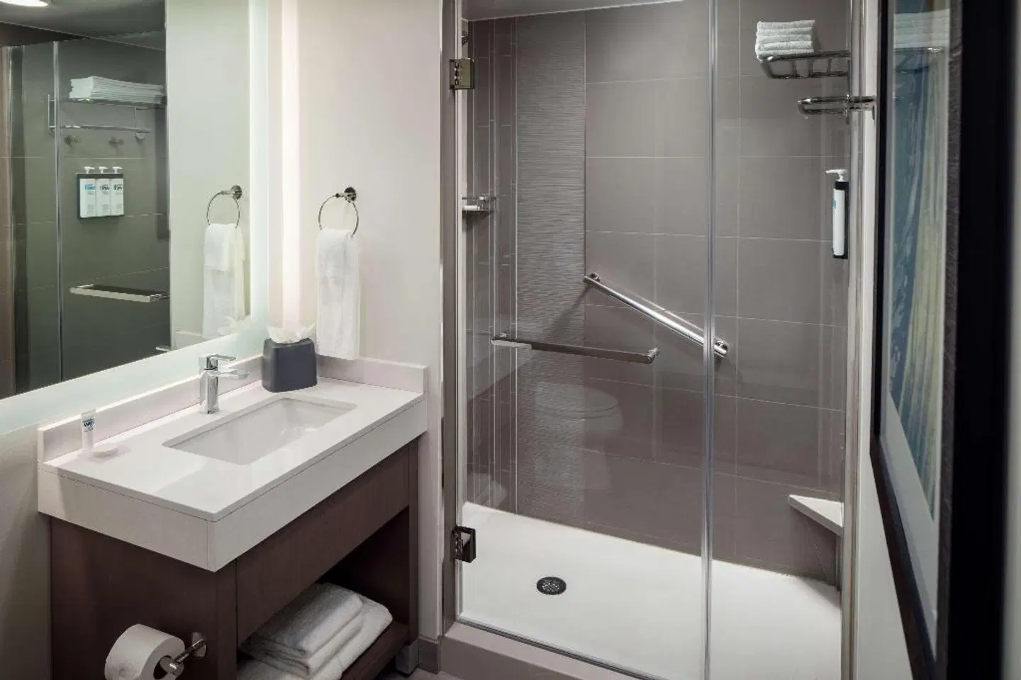 Hyatt House Vacaville Badezimmer