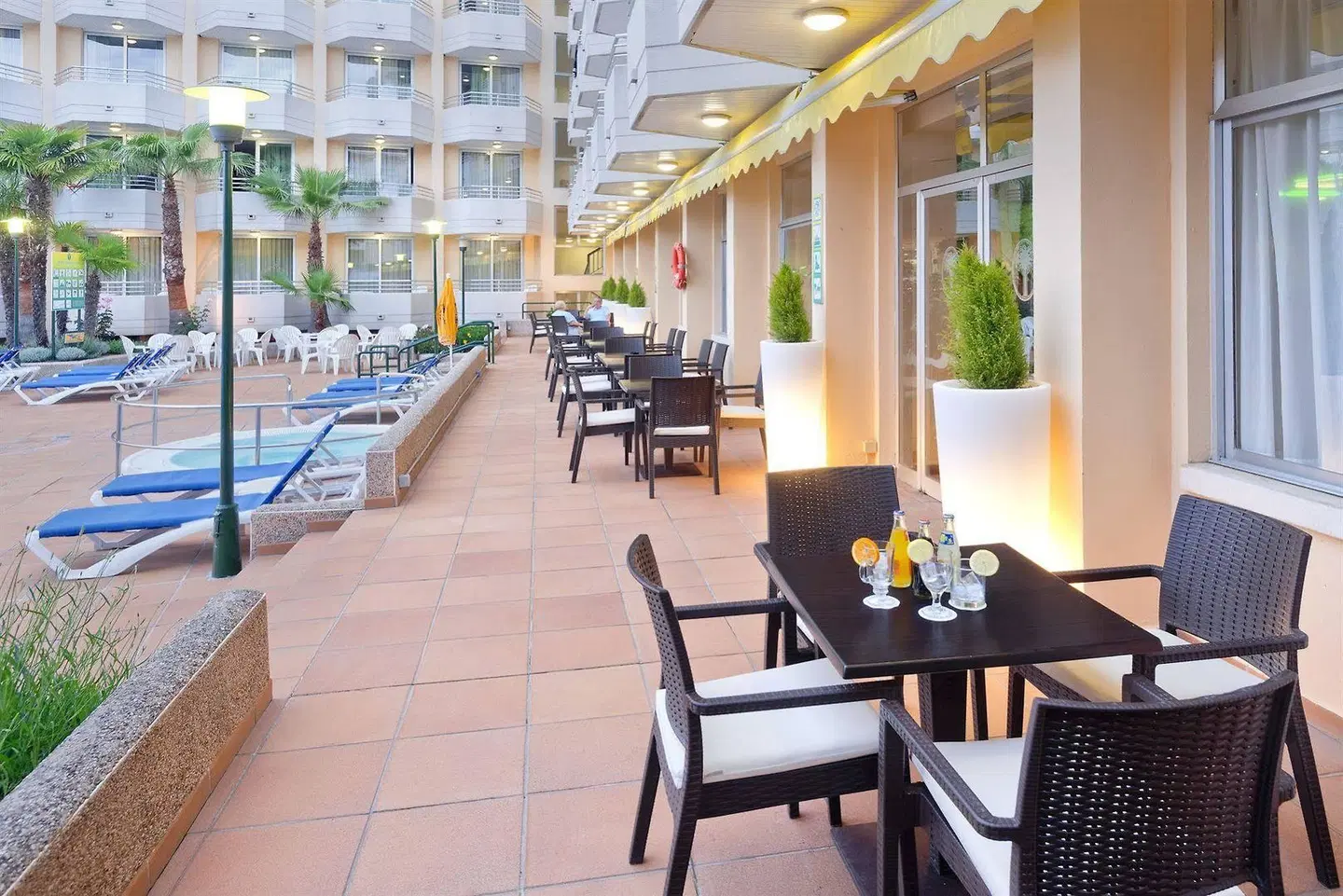 GHT Oasis Tossa & Spa Terrasse