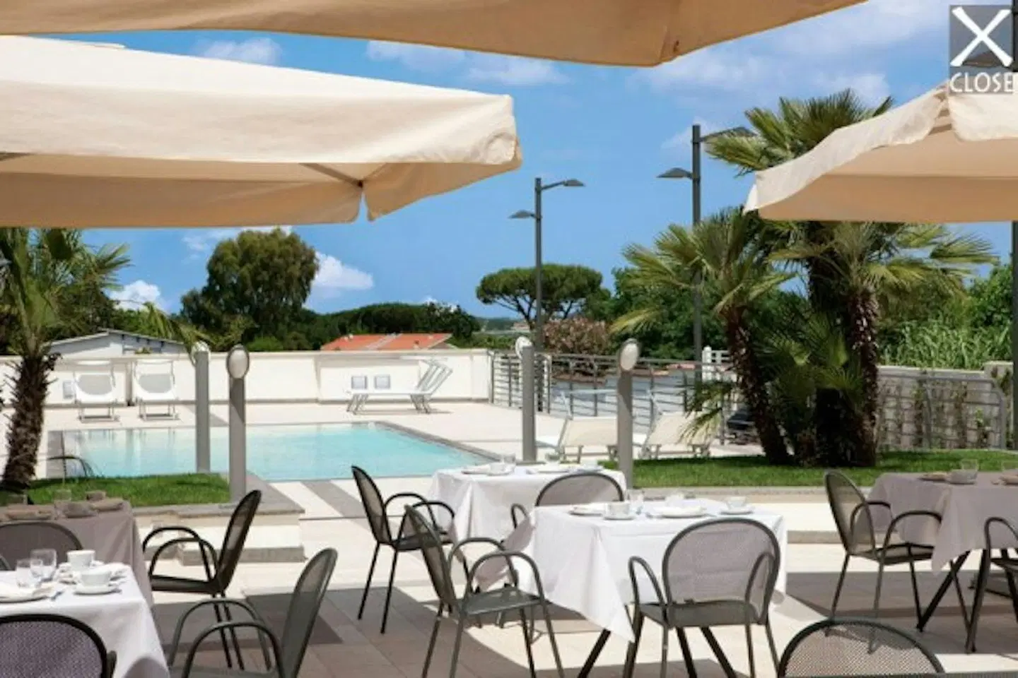 Ardeatina Park Hotel Terrasse