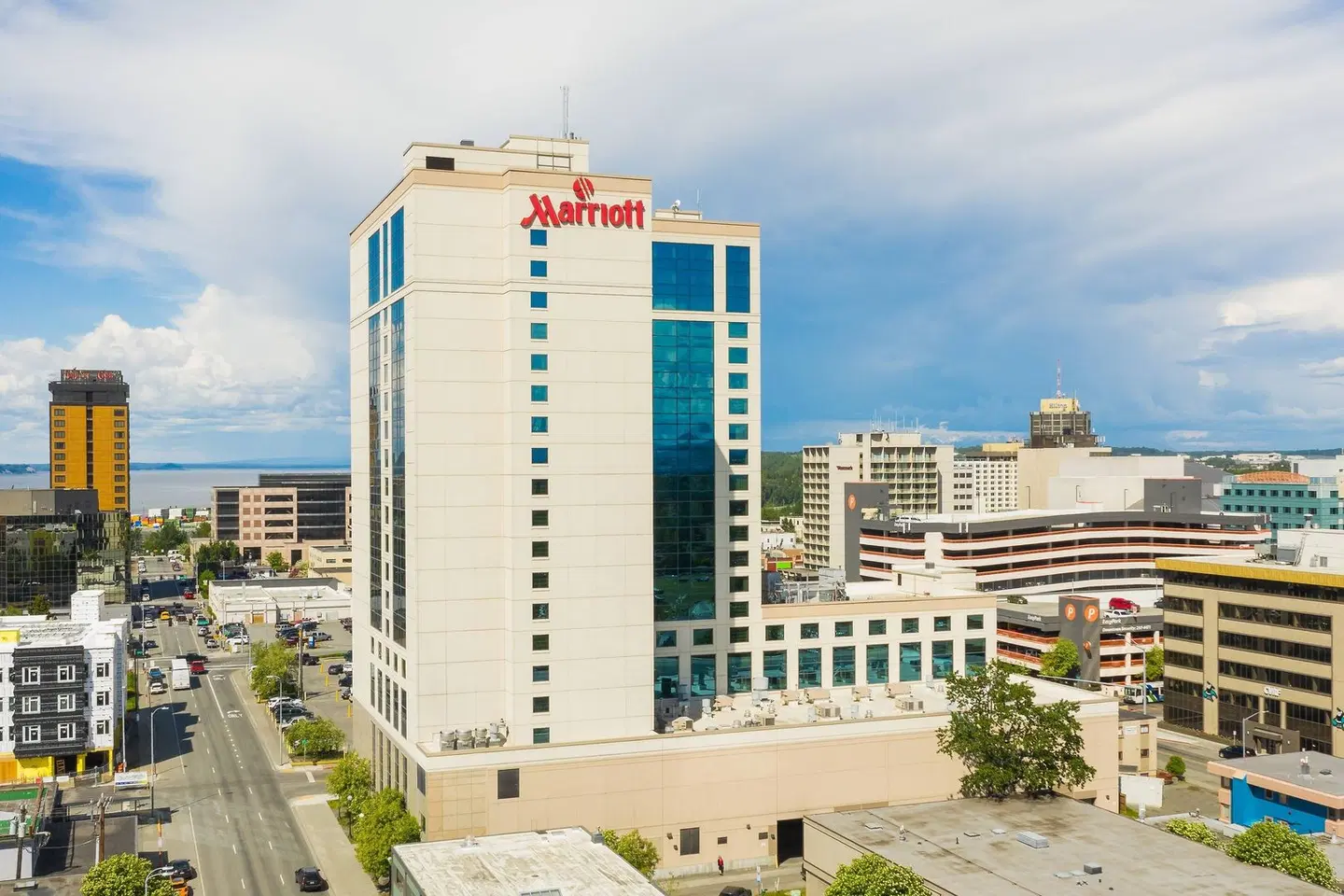 Marriott Anchorage Downtown EXTERIOR