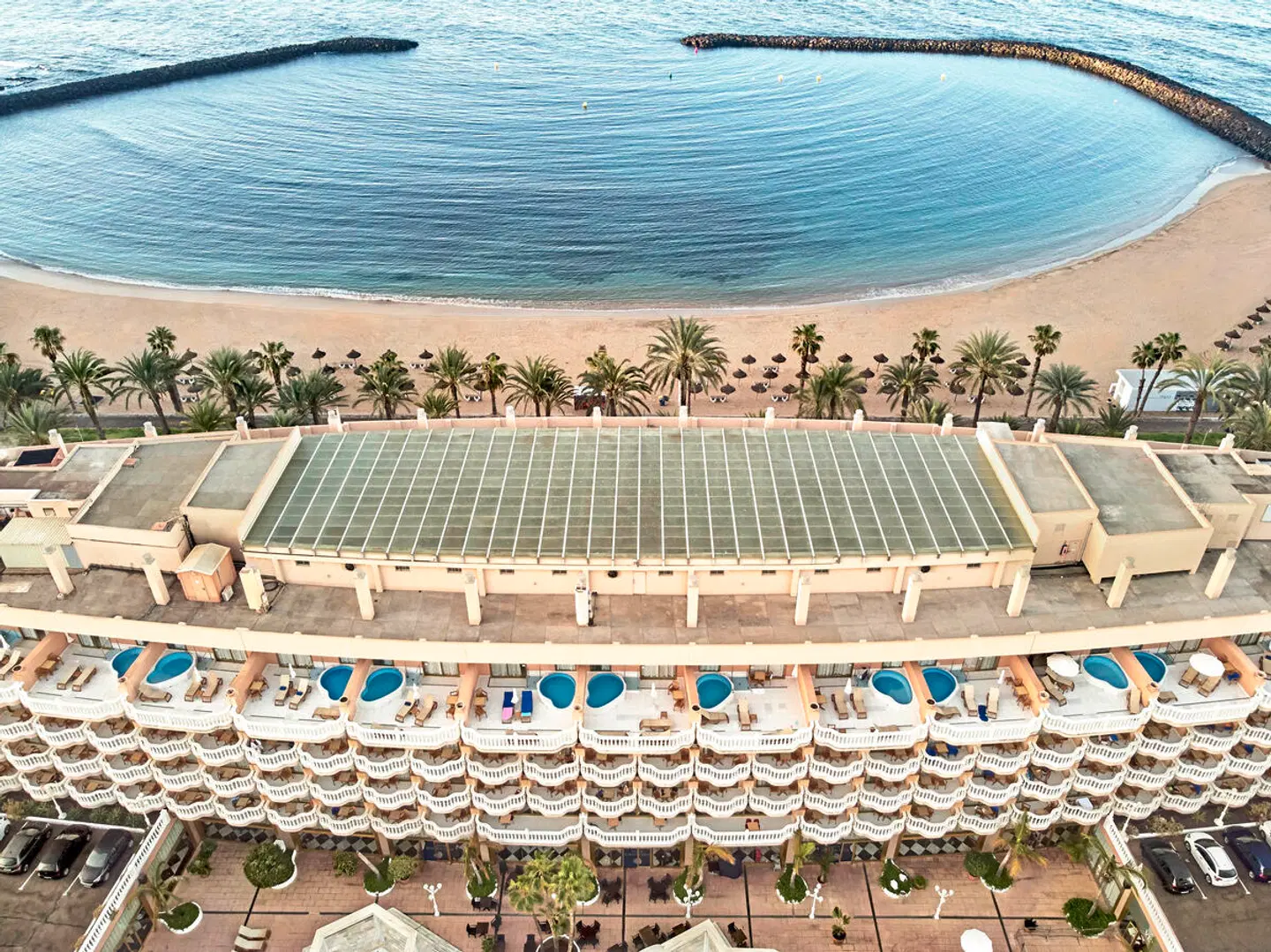 Cleopatra Palace Terrasse