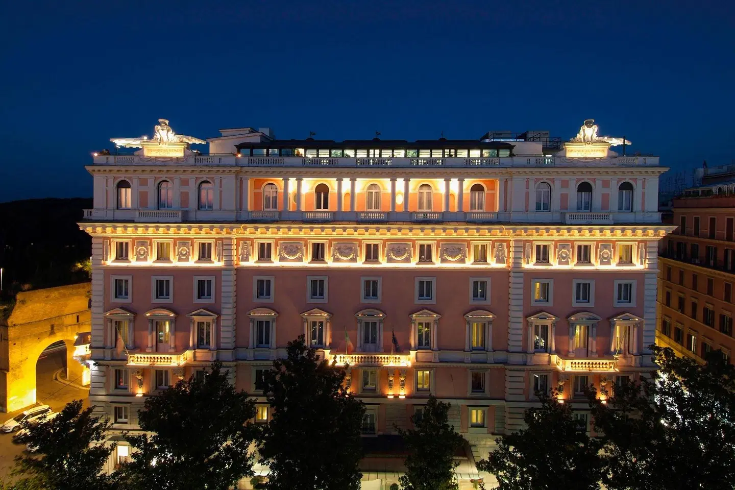 Rome Marriott Grand Hotel Flora EXTERIOR