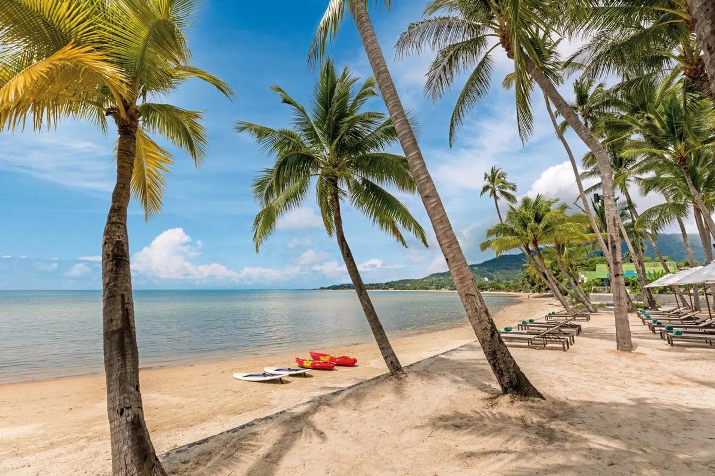 Outrigger Koh Samui Beach Resort Strand