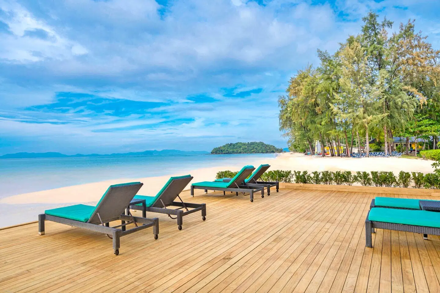 Dusit Thani Krabi Beach Resort Terrasse