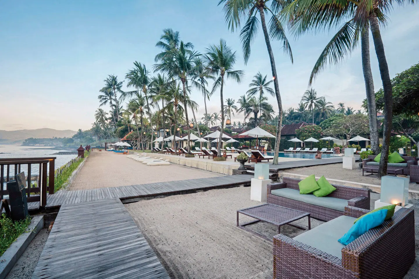 Ramayana Candidasa Beach Resort Strand