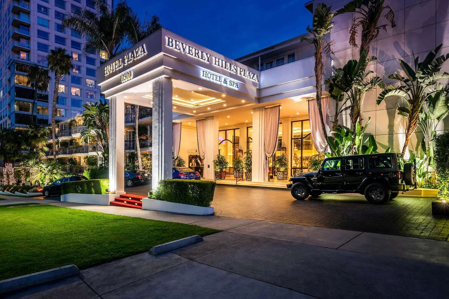 Beverly Hills Plaza Hotel EXTERIOR