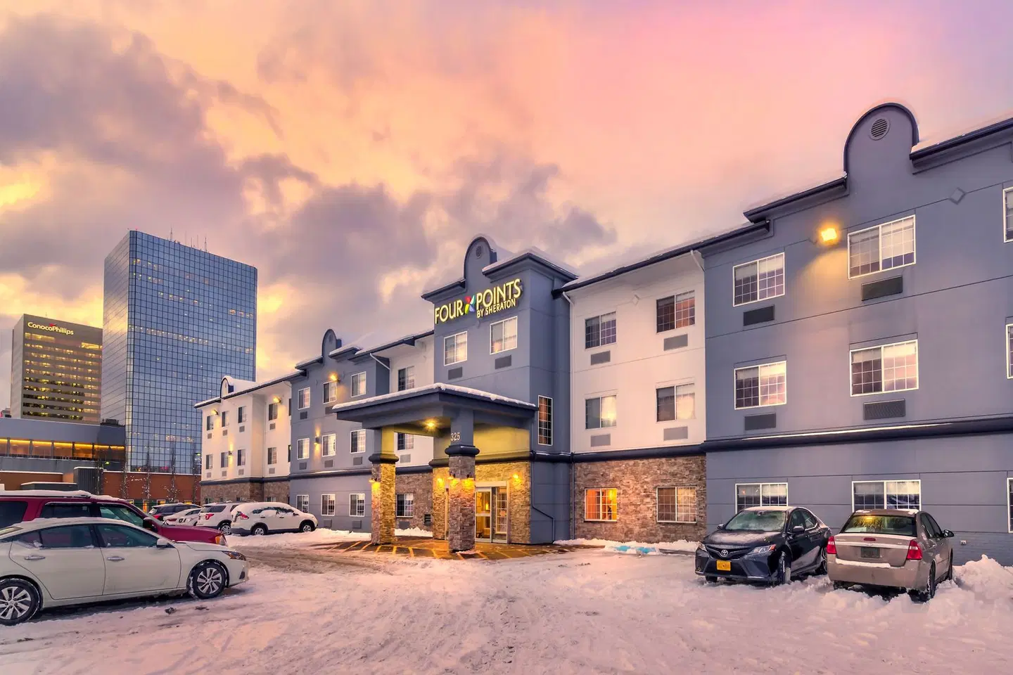 Four Points by Sheraton Anchorage Downtown EXTERIOR