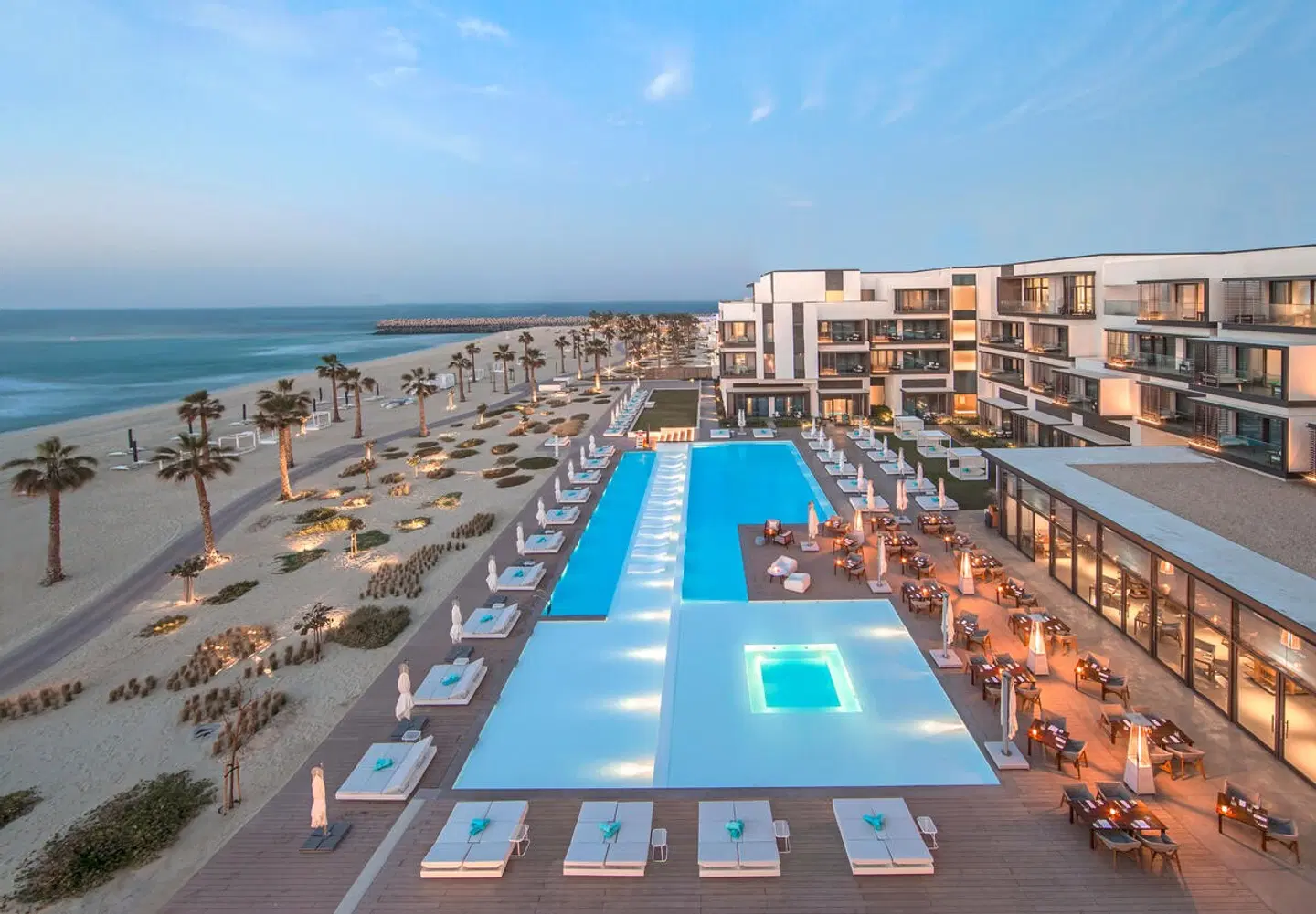 Nikki Beach Resort & Spa Dubai Terrasse