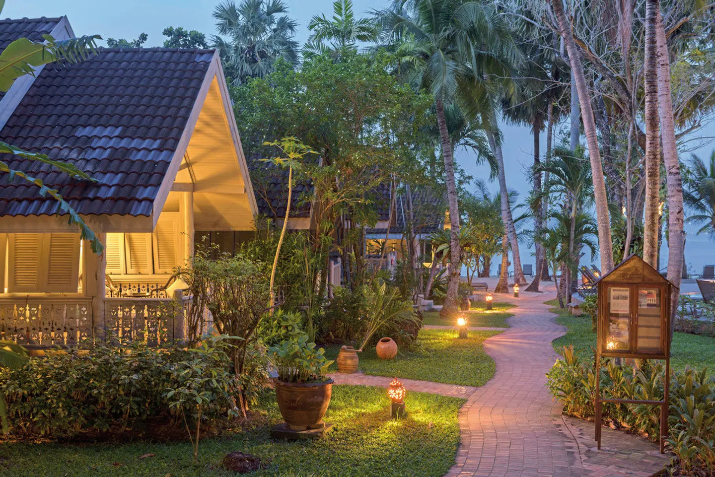 Paradise Beach Resort Garten