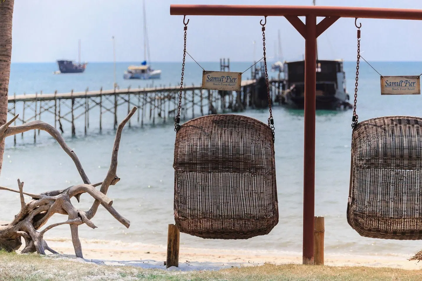 Samui Pier Beach Front & Resort Strand