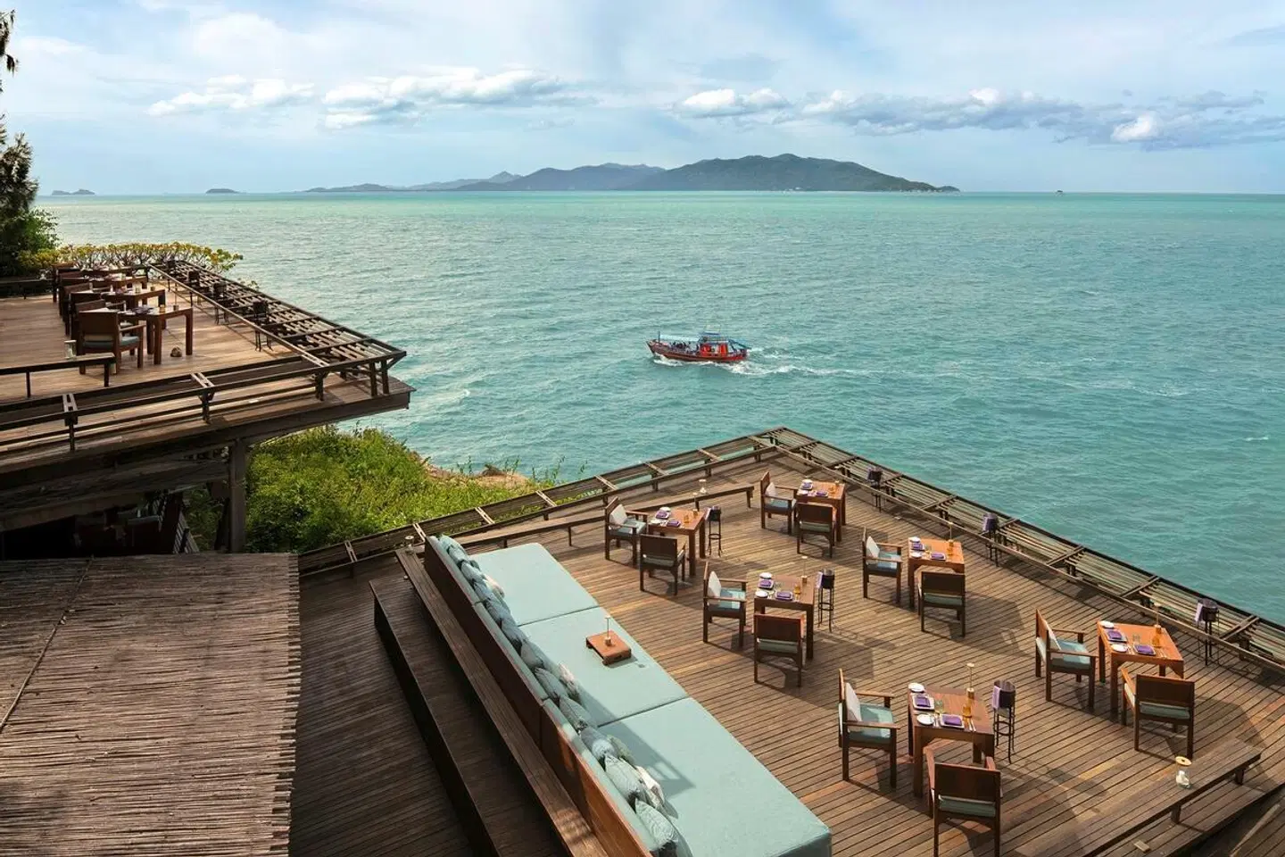 Six Senses Samui Terrasse