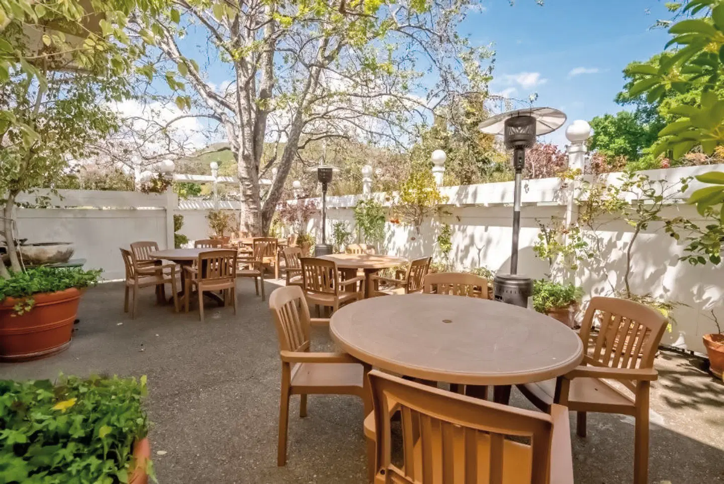 Apple Farm Terrasse