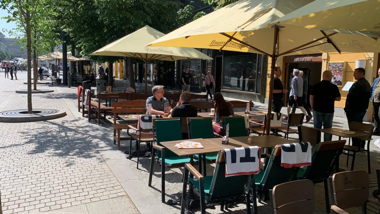 Adria Hotel Prague Terrasse