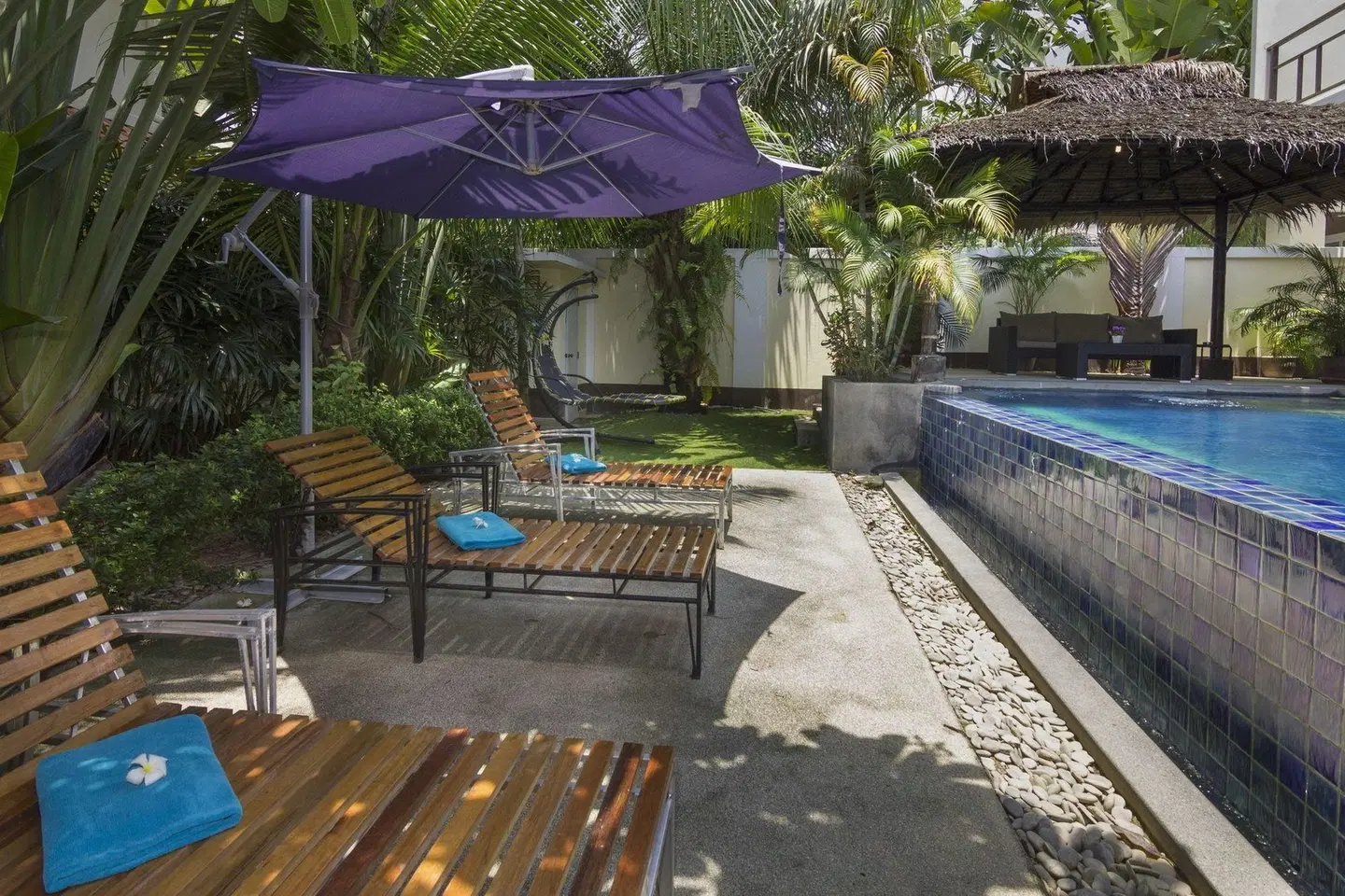 Tropicana Pool Villa Terrasse