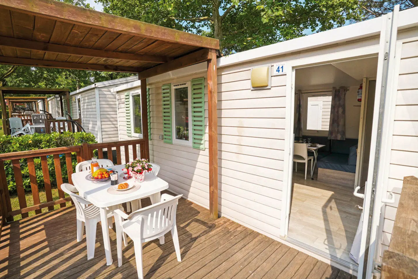 Camping Italia Lido (by Happy Camp) Terrasse
