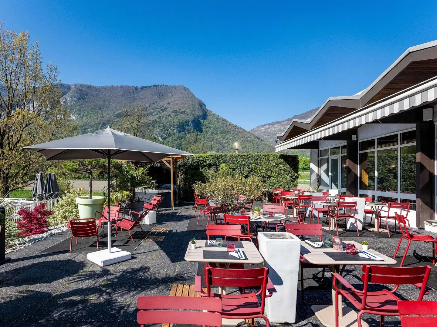 Novotel Grenoble Nord Voreppe Hotel Terrasse