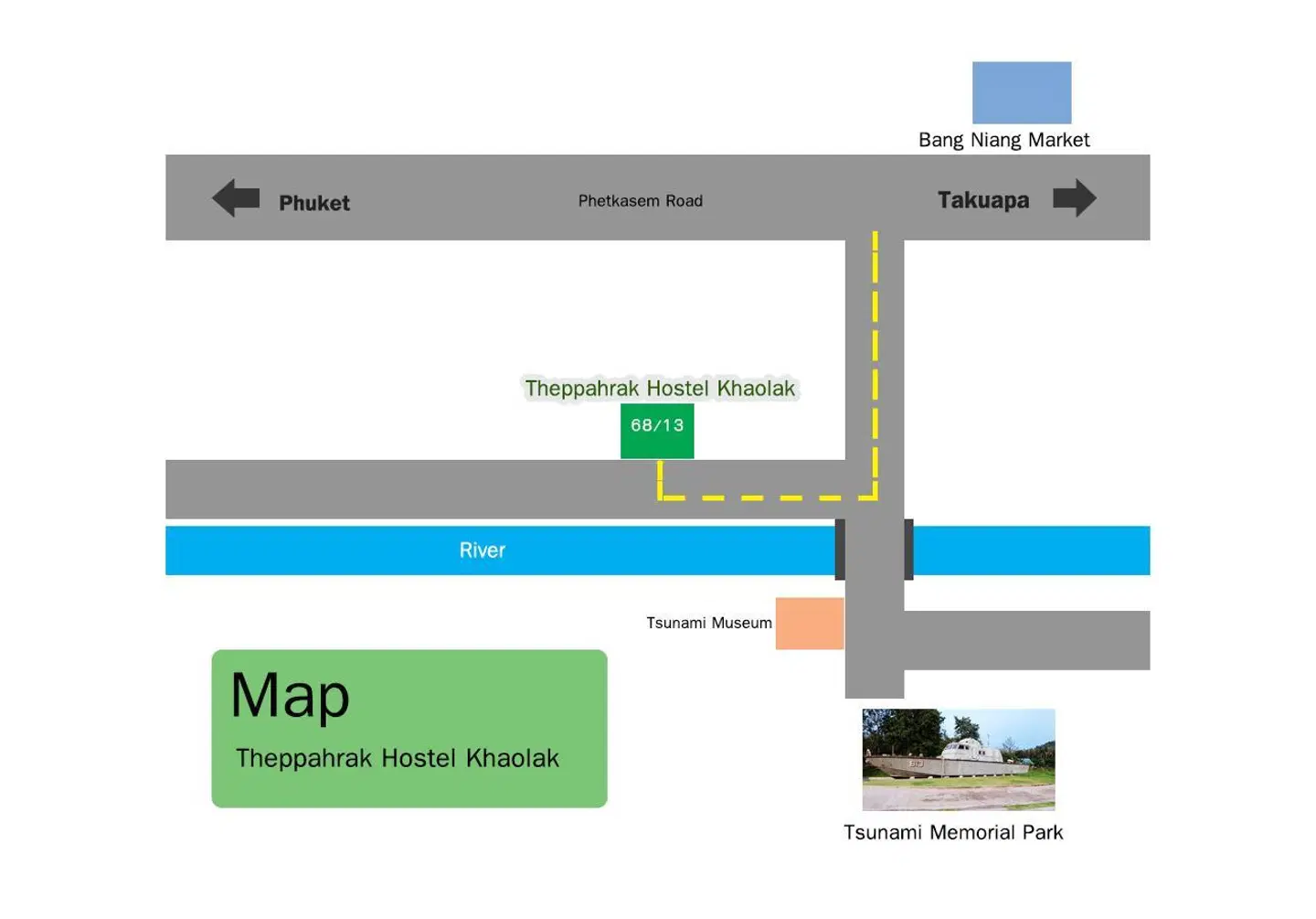 Theppahrak Hostel Khaolak MODEL_IMPRESSION