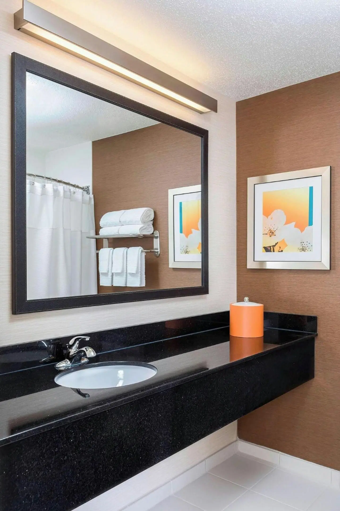 Fairfield Inn & Suites by Marriott Dallas Park Central Badezimmer