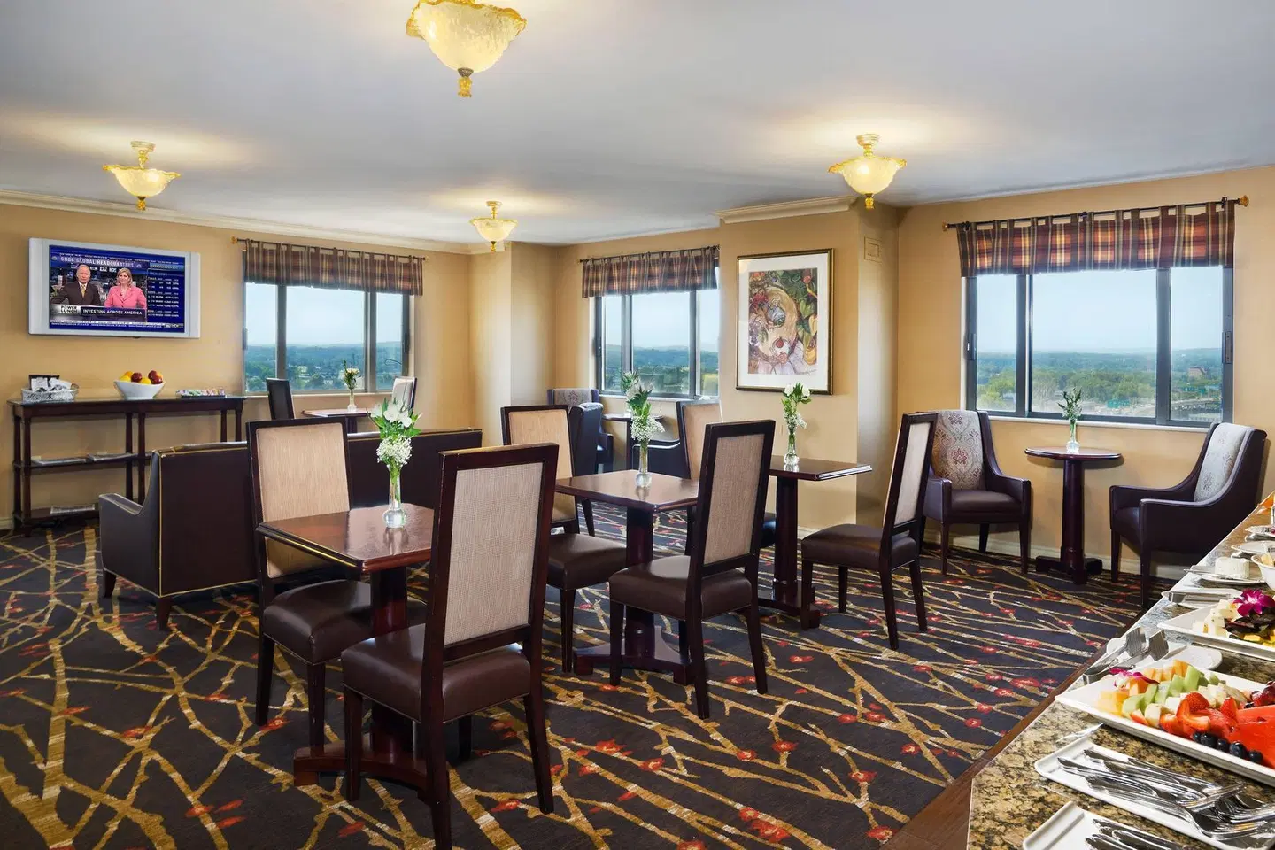 Sheraton Springfield Monarch Place Hotel Restaurant
