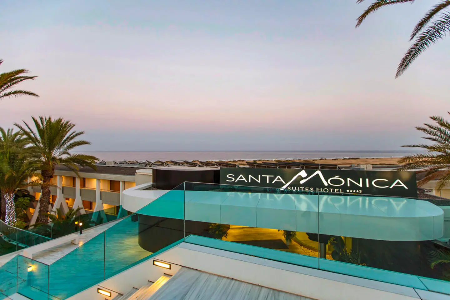 Santa Mónica Suites Hotel Terrasse