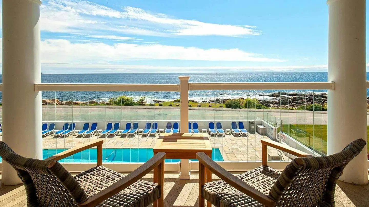 Ocean House Hotel at Bass Rocks Terrasse