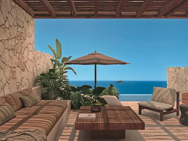 Luura - Cliff, Paros, A Morgans Originals Hotel Terrasse