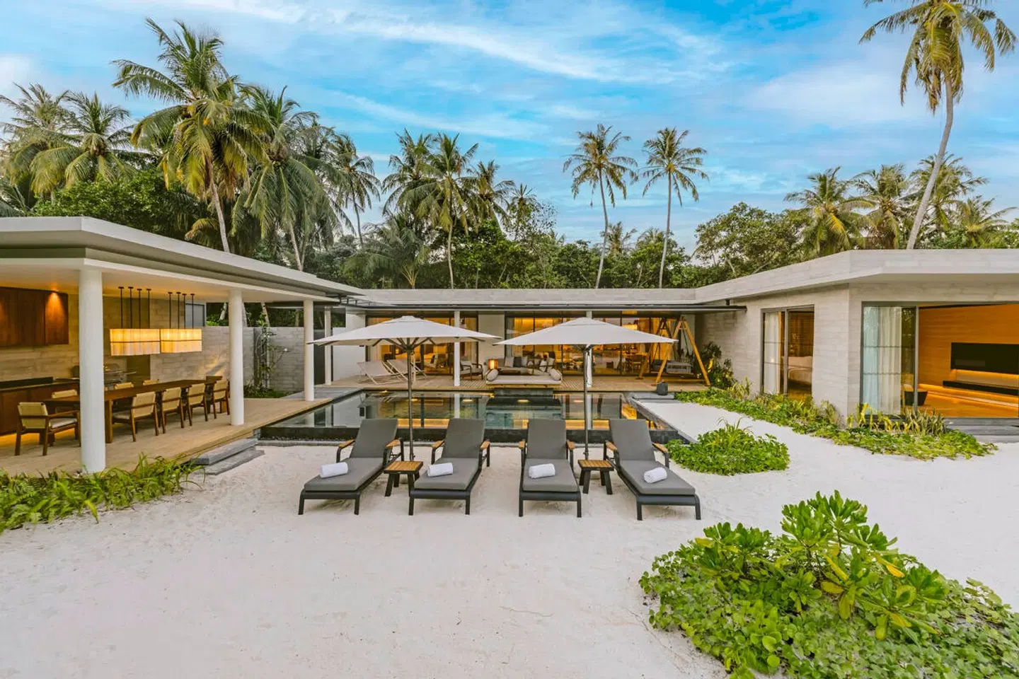 Alila Kothaifaru Maldives Terrasse