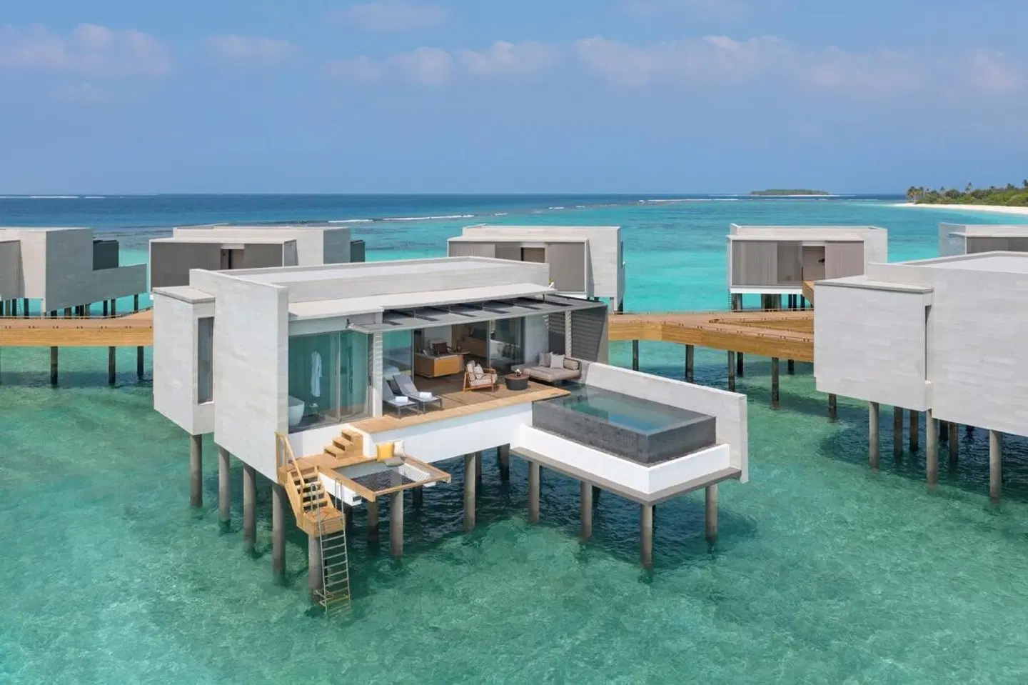 Alila Kothaifaru Maldives Terrasse