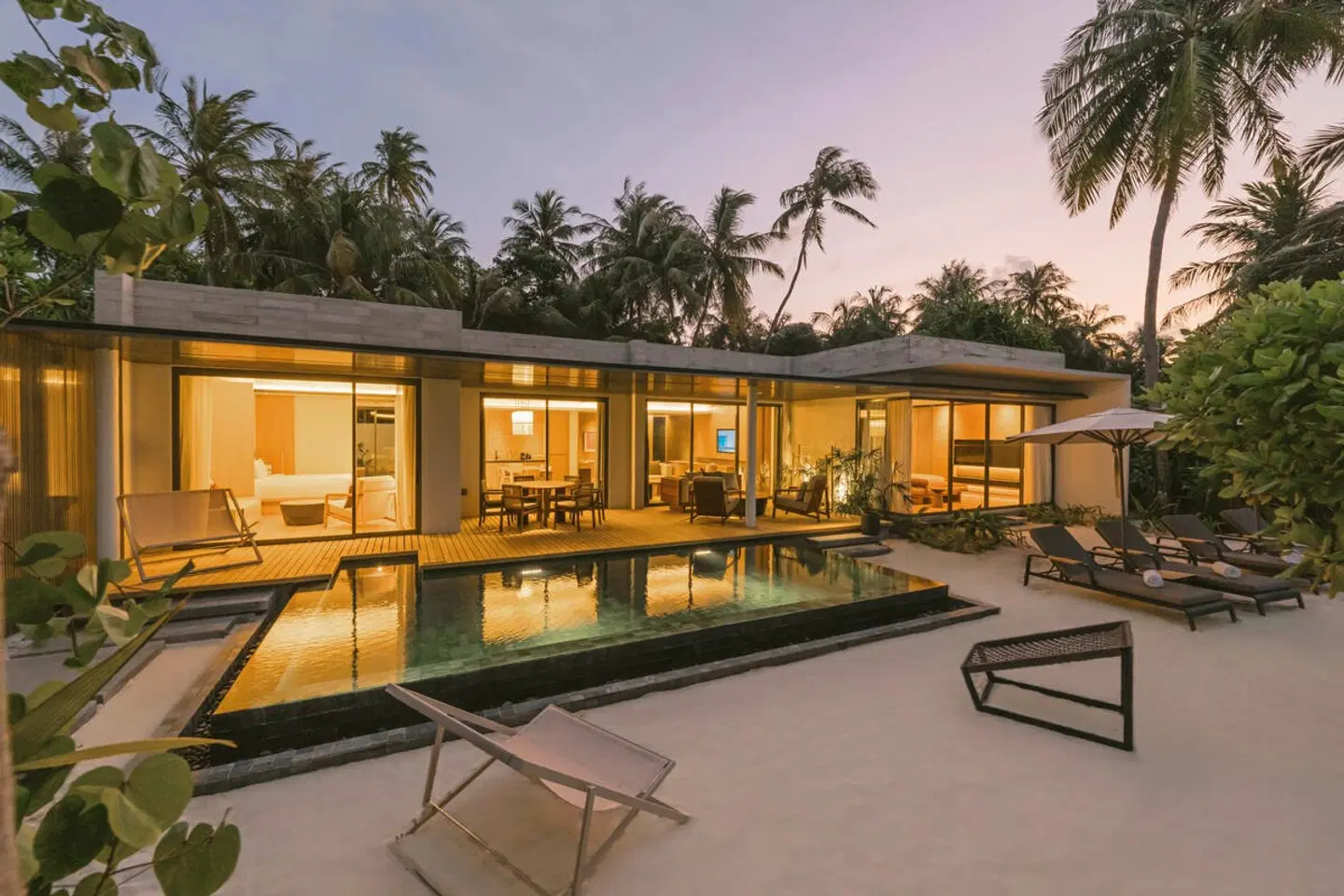 Alila Kothaifaru Maldives Terrasse