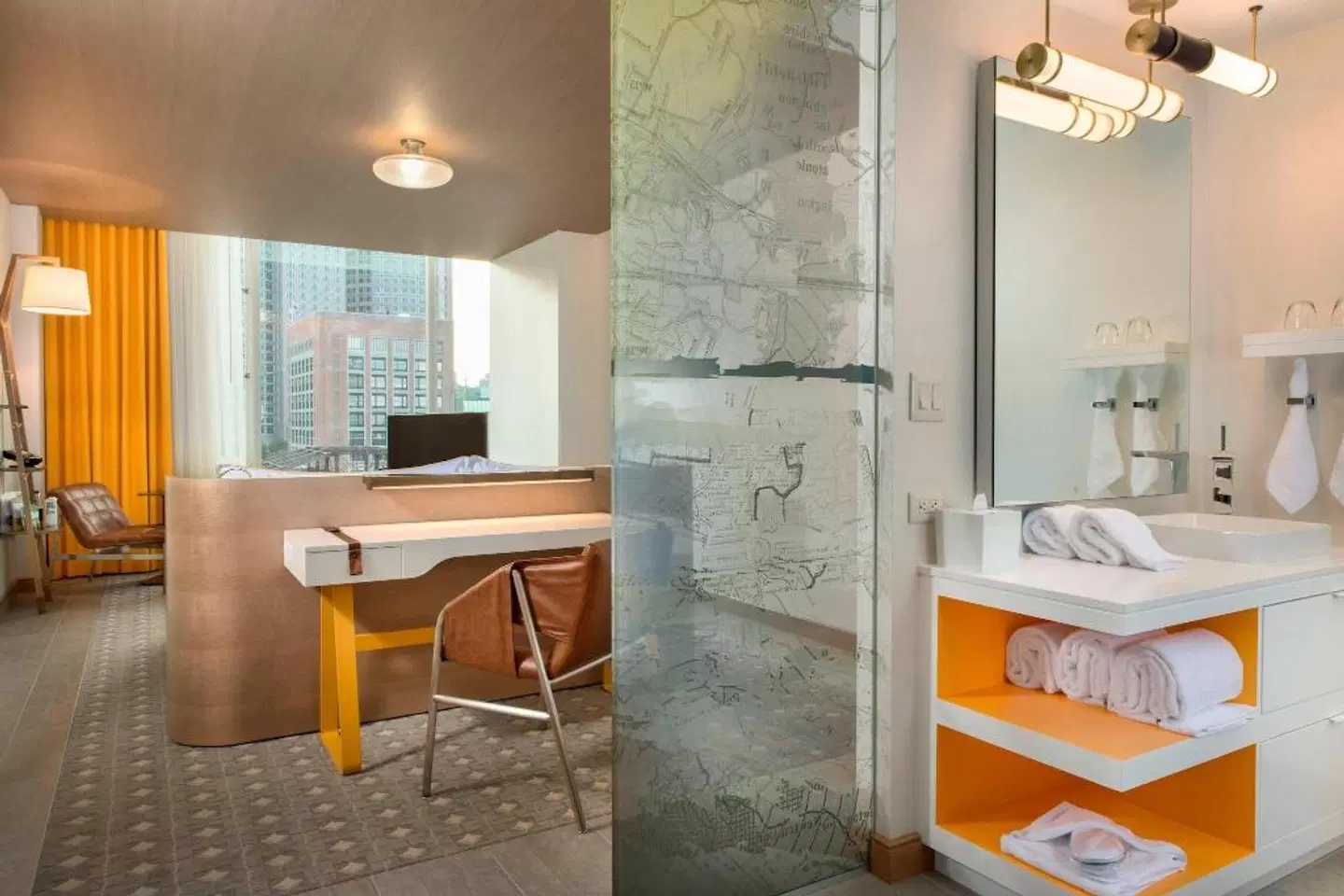 The Envoy Hotel, Autograph Collection Badezimmer