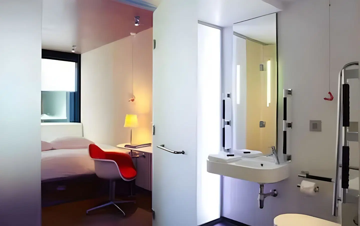 citizenM Boston North Station Badezimmer