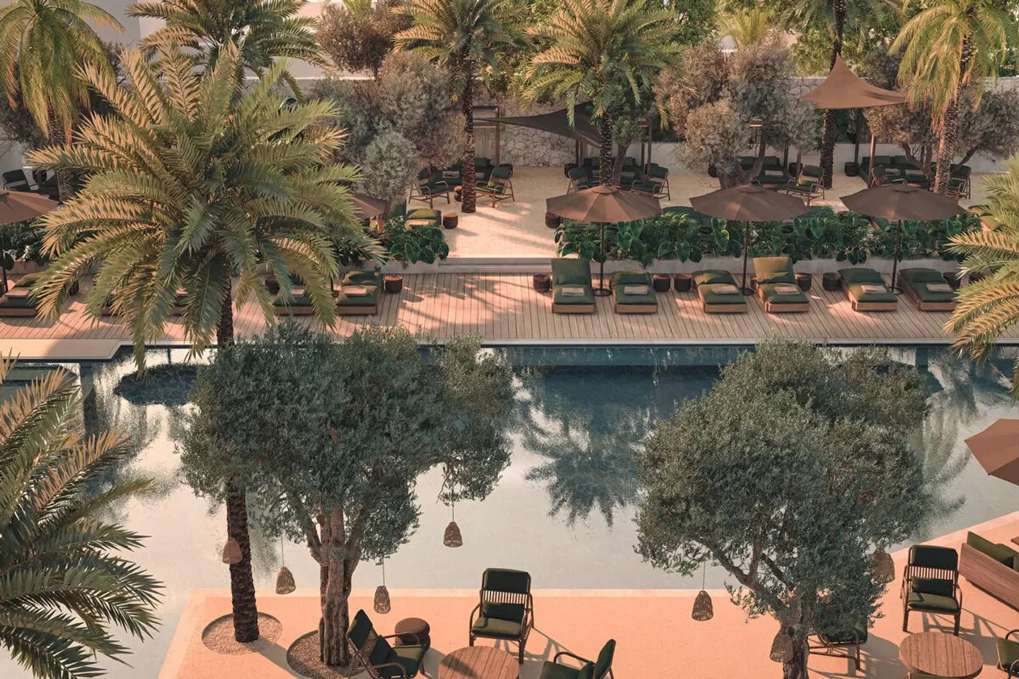 Luura - Cliff, Paros, A Morgans Originals Hotel Garten