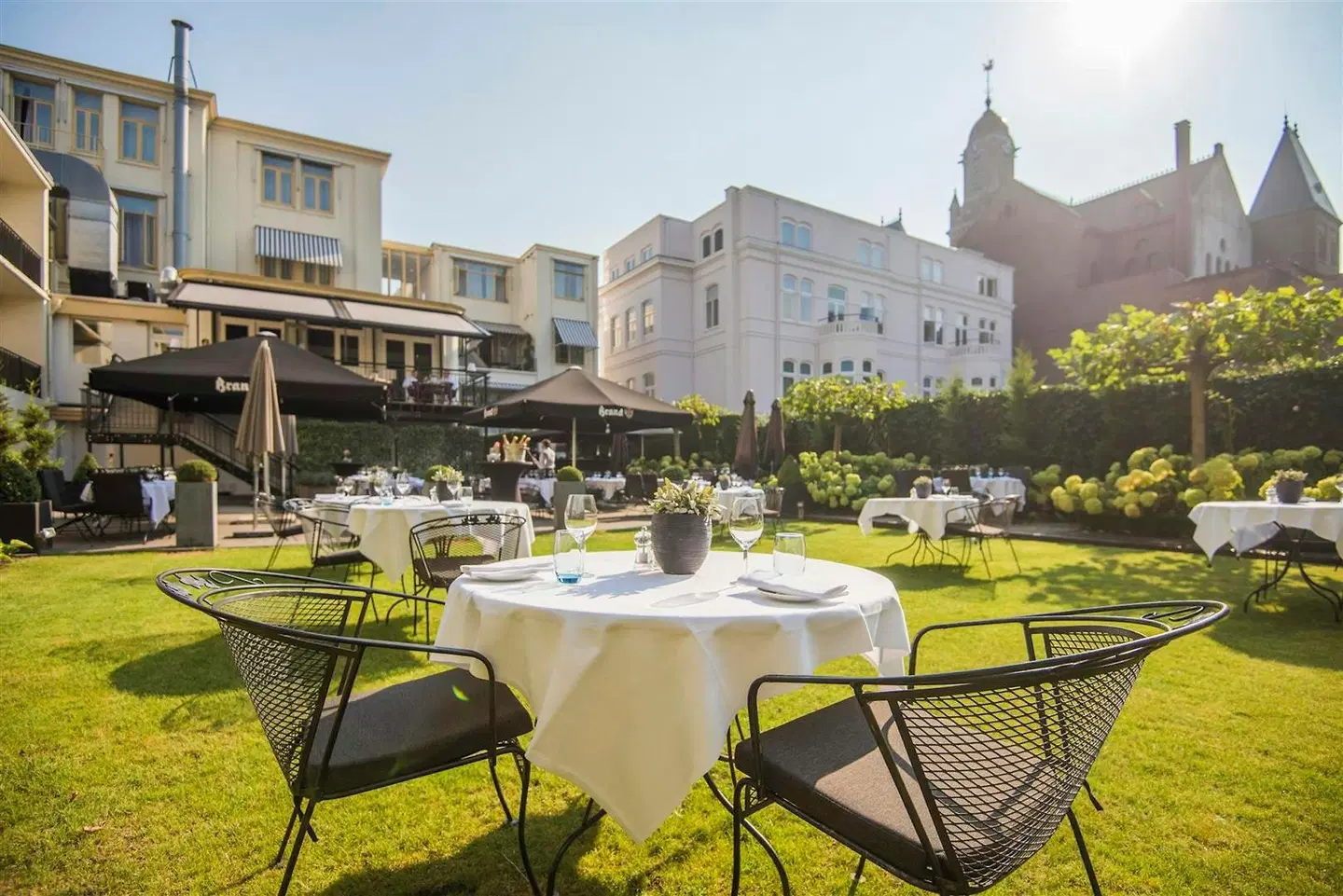 Bilderberg Parkhotel Rotterdam Terrasse