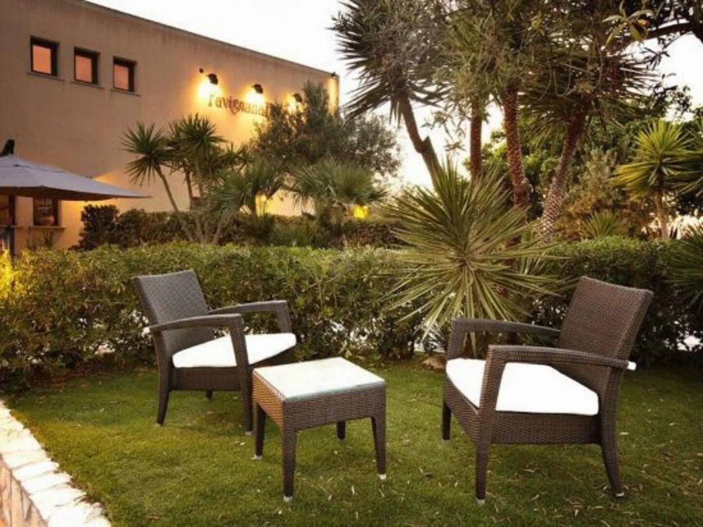 Camarò Residence Favignana Garten