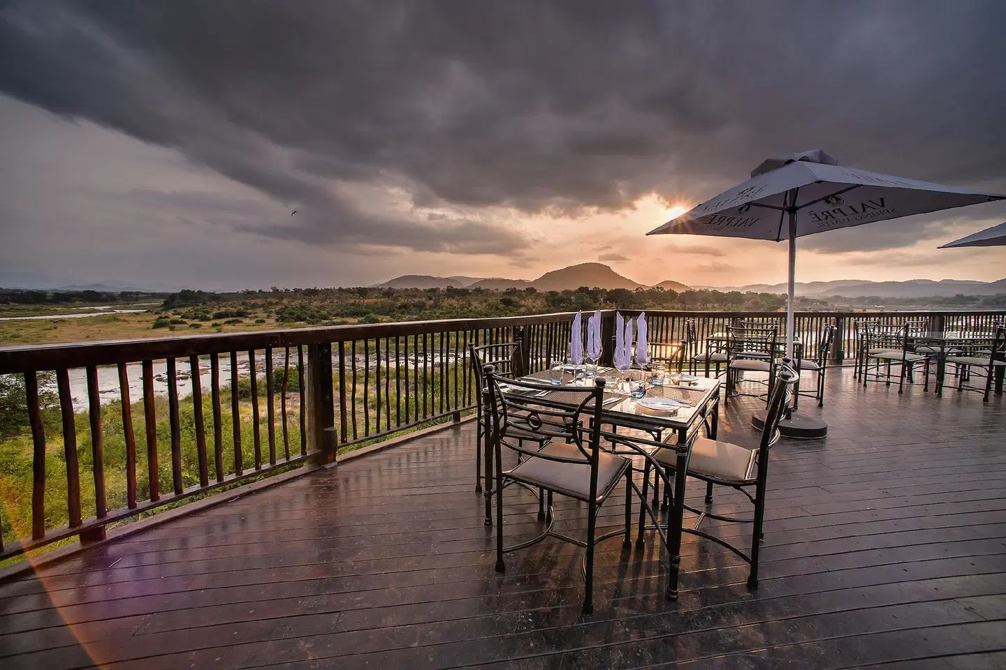 Pestana Kruger Lodge Terrasse