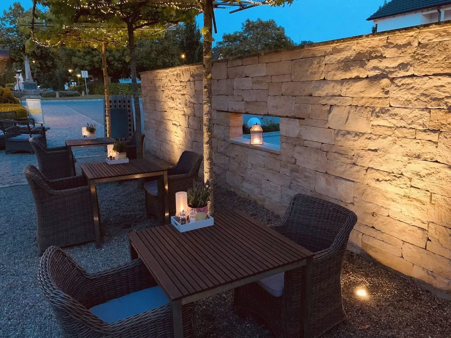 Taste Style Hotel Bären Auggen Terrasse